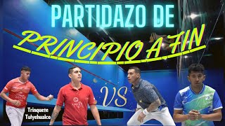 KEVIN MUNDO Y OMAR JIMÉNEZ VS MAURICIO LÓPEZ Y SAÚL CABELLO Trinquete Tulyehualco pelotavasca [upl. by Elayor424]