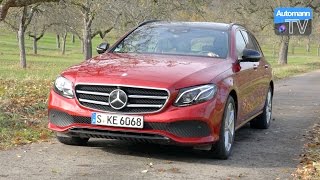 2017 Mercedes E220 d 194hp  DRIVE amp SOUND 60FPS [upl. by Whatley]