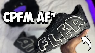 CPFM AIR FORCE 1 Shoe Review  On Feet Outfit [upl. by Bambie]