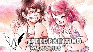 Memories  SPEEDPAINTING [upl. by Tannie]