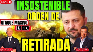 ÚLTIMA HORA I PÁNICO EN UCRANIA KIEV ATAQUE MASIVO DE RUSIA UCRANIA SE RETIRA EN KURSK [upl. by Okimik]