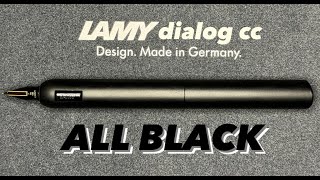 LAMY DIALOG cc  All Black [upl. by Par]