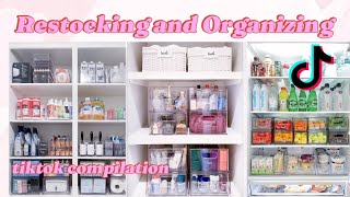 Satisfying CleaningOrganizingRestocking TikToks compilation ✨️ Asmr [upl. by Cowley]