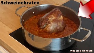 Schweinebraten im Backofen Rezept  Einfach aber einfach lecker [upl. by Rodablas]