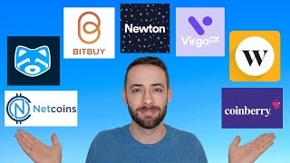 Best Way To Trade Crypto In Canada Newton vs VirgoCX vs BitBuy vs Shakepay vs Wealthsimple vs [upl. by Artnoed]