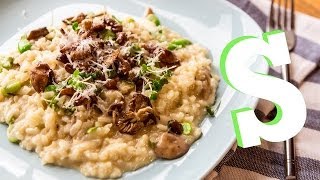 How to Make Mushroom Risotto Recipe  Sorted Food [upl. by Innavoj682]