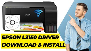 Epson L3150 Printer Driver Download amp installation [upl. by Namyh327]