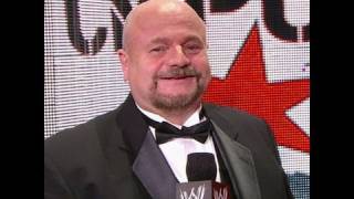 Howard Finkel returns as CM Punks personal ring announcer [upl. by Airdnekal388]