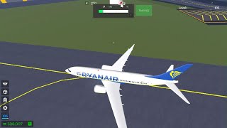 Roblox Viajando con el avión 737 [upl. by Avrit128]