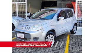 Fiat Uno Vivace 10 Flex Manual 2011 [upl. by Tterraj]