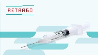 RETRAGO  Auto Retractable Safety Syringe [upl. by Dud57]