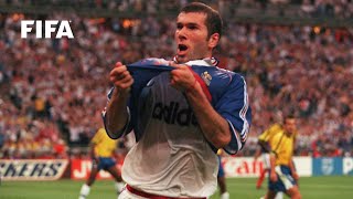 🇫🇷 Zinedine Zidane  FIFA World Cup Goals [upl. by Selwyn]