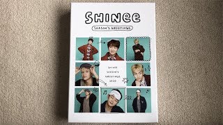 ♡Unboxing SHINee 샤이니 2020 Seasons Greetings 2020 시즌 그리팅♡ [upl. by Sievert]