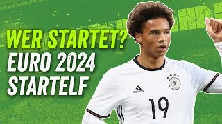 EM 2024 Wer startet für das DFBTeam Deutschlands potenzielle Startelf der Europameisterschaft 24 [upl. by Issi]