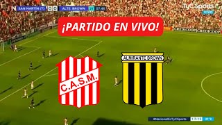 SAN MARTIN DE TUCUMAN VS ALMIRANTE BROWN  FECHA 37  PRIMERA NACIONAL  EN VIVO Y EN DIRECTO 🔴 [upl. by Rus595]