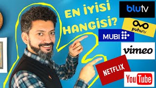 FİLM İZLEME SİTELERİNİ KARŞILAŞTIRDIM Herkes İçin Film Önerileri [upl. by Aiuqat507]