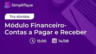 Módulo Financeiro  Contas a pagar e receber [upl. by Ydniw]