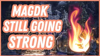 ESO PvP  Kicking Around On The New MagDK Build In BGs  Battleground Chronicles [upl. by Rabelais]