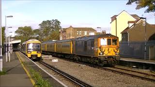 181018 Class 73 Measurement Train at Kemsley and Sheerness [upl. by Ammej]