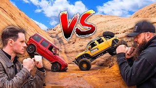 WhistlinDiesel GWagon VS BroDozer  PURE CHAOS [upl. by Aicirtac]