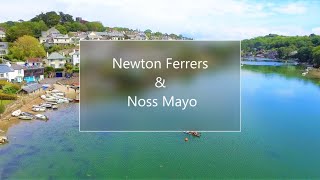 4K Drone Footage  Newton Ferrers amp Noss Mayo Plymouth Devon [upl. by Charissa]