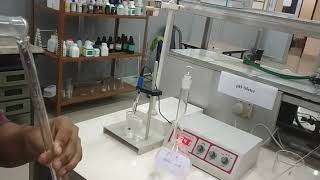 Potentiometric titration of HClacetic acid mixture using standard NaOH by Dr Bornali Boruah [upl. by Claudie439]