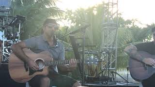 Eric Rachmany and Kyle Ahern  Real Situation Live acoustic Bob Marley cover [upl. by Yereffej]