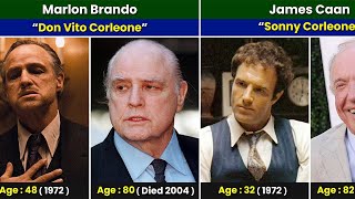 The Godfather Cast Then and Now 1972 vs 2024 [upl. by Kaine123]