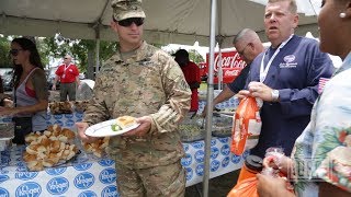 The USO CocaCola and Kroger Join Forces to Celebrate Armys 242nd Birthday [upl. by Nnalyrehc]