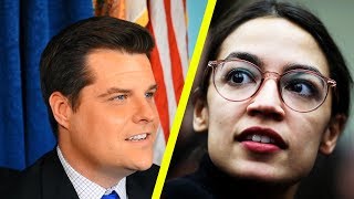 Matt Gaetz Has One Nice Thing To Say About AOC [upl. by Scevo]