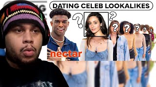 Blind dating by celeb lookalikes  vs 1  Reaction [upl. by Jean]