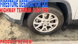 ✅ Firestone Destination LE3 Highway Terrain SUV Tire 26565R18 114 T 🔴 [upl. by Marcelo]