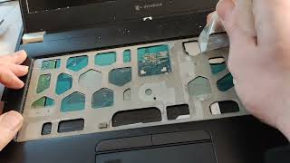 Toshiba Dynabook Laptop keyboard replacement and fangrill clean keyboardrepair toshibadynabook [upl. by Kannan]