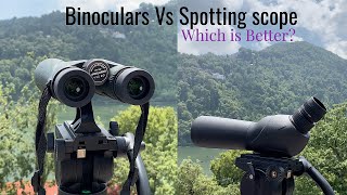 Binoculars Vs Spotting Scope  WHEN AND WHERE YOU’LL NEED EACH [upl. by Hairu]