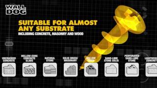 Screwfix  DeWalt Walldog Multipurpose Screws [upl. by Chariot291]