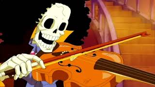 1 Hour One Piece Binks Sake Brooks Yo hohoho Song [upl. by Eecal]