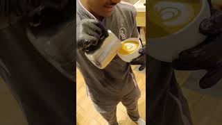 latte art 💗 यसरी बनाउन सकिन्छ कफि coffee barista [upl. by Olimac]