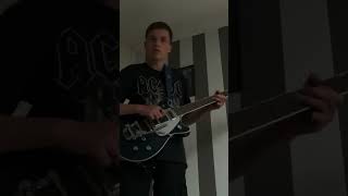 ACDC  Bad boy Boogie Malcolm Young Version on the Gretsch Electromatic double jet [upl. by Charry]