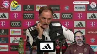 Leroy darf das ★ Reaktion 🎙️ auf die PK nach dem Spiel gegen Borussia Dortmund [upl. by Armstrong]