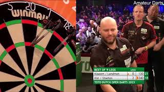 Jelle Klaasen amp Chris Landman vs Christian Kist amp Michael Stoeten Final Dutch Open 2023 [upl. by Letnohs]