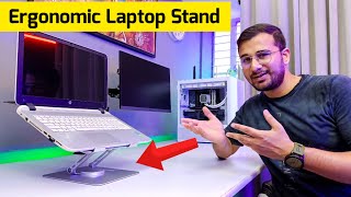 Best Laptop Stand India With Solid Build Quality 🇮🇳 [upl. by Rufena538]