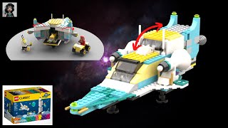 GALAXY EXPLORER Lego classic 11022 ideas How to build [upl. by Yasu204]