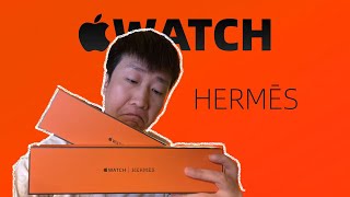 年轻人的第一个爱马仕，开箱Apple Watch Hermes表带 [upl. by Neile]