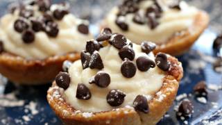 Mini Cannoli Cups Recipe  How to Make Cannoli the Easy Way [upl. by Chlori890]