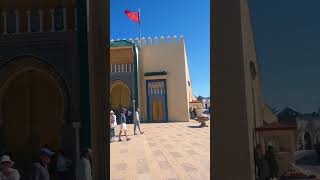 Royal Palace in Fez morocco fes monuments [upl. by Previdi]