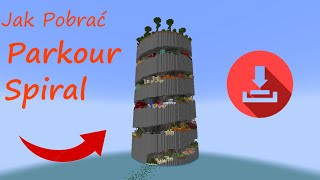 Jak pobrać mapkę Parkour Spiral do Minecraft 121x [upl. by Demahum]