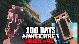 I Survived 100 Days in a HAUNTED FOREST in Hardcore Minecraft [upl. by Eiramnna]