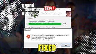 How To Fix ISDonedll Error While Installing GTA 5  FitGirl Repack Isdonedll Error Fix  2024 [upl. by Brodeur]