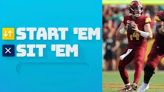 Start Em Sit Em Week 9  NFL Fantasy [upl. by Esiuqcaj682]