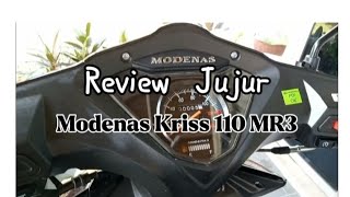 Modenas Kriss 110 MR3 I Review  berbaloi ka membeli [upl. by Osmen947]